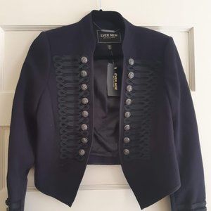 Ever New Navy Arabella Drummer jacket